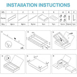 Upgraded Capacity Under Bed Storage Containers with Clear Lid