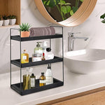 Corner Storage Shelf Counter Standing Rack for Bathroom