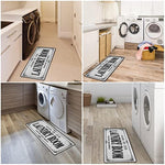 Laundry Room Rug Runner Non Slip - 20 X 47 inch