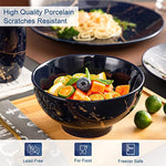 16 Piece Porcelain Dish Sets White Plates And Bowls Set