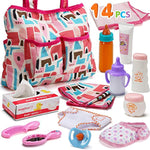 Baby Doll Feeding And Caring Set 14 Pack
