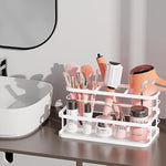 Bathroom Hair Styling Tools Organizer Basket for Hair Dryer, Flat Iron, Curling Wand