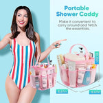 Mesh Shower Caddy Portable for College Dorm Room Essentials