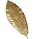Elegant Leaf Decor Wall Decor Gold
