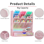 Pencil Holder with 10 Compartments and 1 Drawer