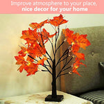 24 LED Thanksgiving Decorations Table Lights Battery Operated