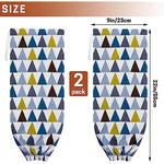 2Pcs Reusable Plastic Bag Organizer Wall Mount