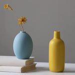 Flower Vases Bookshelf For Rustic Home Decor