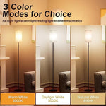 3 Color Temperature Standing Lamps with Pull Chain Switch