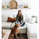 16x16 inch Tempered Glass Square Picture Frame Wall Hook Included