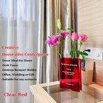 Artistic and Cultural Flavor Decorative Acrylic Vase