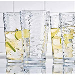 Drinking Glasses Set Of 10 Highball Glass Cups Premium Glass Quality Coolers 17 Oz