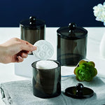 Dispenser Apothecary Jars Bathroom Set with Labels