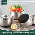 Stainless Steel Metal Bowls With Airtight Lids