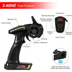 2 4Ghz Rc Road Monster Truck Included 2 Rechargeable Batteries For Boys Girls