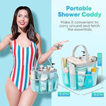 Mesh Shower Caddy Portable for College Dorm Room Essentials