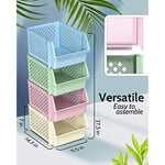 Plastic Stackable Storage Bins for Food