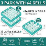 Fabric Foldable Dresser Closet Organizers