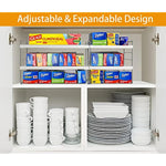 Expandable Foil And Plastic Wrap Organizer