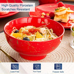 16 Piece Porcelain Dish Sets White Plates And Bowls Set