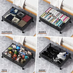 Under Bed Shoe Storage Organizer Drawer With Weels