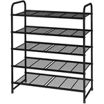 Expandable Adjustable Wire Grid Shoe Organizer