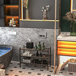 Bamboo Stackable Shoe Shelf Storage Organizer