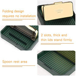 Spoon Rest With Lid Holder For Stove Top