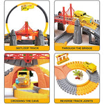 Construction Race Track Toys Car Set For Boys Kids