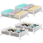 Under Bed Shoe Storage Organizer Drawer With Weels