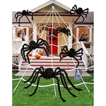Scary Fake Spider for Indoor Outdoor Halloween Decor for Home Party