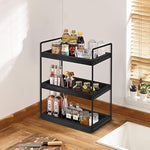 Corner Storage Shelf Counter Standing Rack for Bathroom
