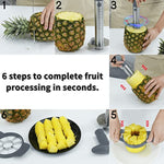 Durable Pineapple Core Remover With Upgraded Cutter Reinforced Thicker Blade