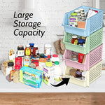 Plastic Stackable Storage Bins for Food