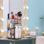 DIY Detachable Spinning Cosmetic Makeup Caddy Storage