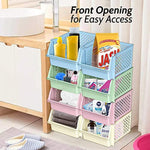 Plastic Stackable Storage Bins for Food