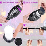 Solar Torch Light with Flickering Flame for Garden Decor