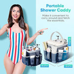Mesh Shower Caddy Portable for College Dorm Room Essentials