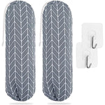 2Pcs Reusable Plastic Bag Organizer Wall Mount