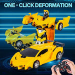 Remote Control Transforming Robot Cars For Kids 8 13 Year Old
