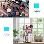 DIY Detachable Spinning Cosmetic Makeup Caddy Storage