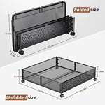 Under Bed Shoe Storage Organizer Drawer With Weels