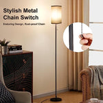 3 Color Temperature Standing Lamps with Pull Chain Switch