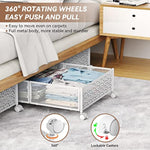 Under Bed Shoe Storage Organizer Drawer With Weels