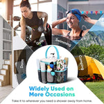 Mesh Shower Caddy Portable for College Dorm Room Essentials