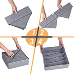 Fabric Foldable Dresser Closet Organizers