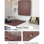 Heat Resistant Dish Drying Mats For Kitchen Counter