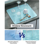 Heat Resistant Dish Drying Mats For Kitchen Counter