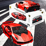 Rc Sport Racing Toy Car Compatible With Lamborghini Sesto Elemento Model Vehicle For Boys Girls