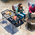 Camping Folding Grill Table Portable